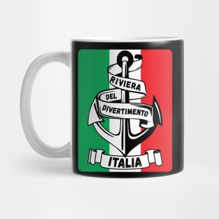 Riviera del Divertimento Italy Flag Mug